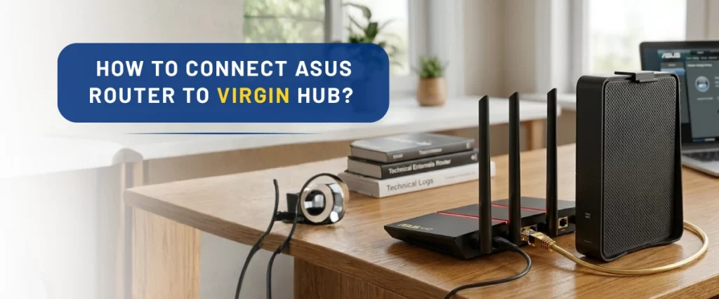 How To Connect Asus Router To Virgin Hub?